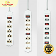 Ổ cắm điện Honjianda Mã 09 6A/10A Dây 3 mét - an toàn chống quá tải
