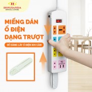 Miếng dán ổ cắm điện treo tường dạng trượt tiện dụng - Miếng dán treo tường Modem Wifi