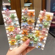 Dây thun buộc tóc nhiều kiểu dáng hoạt hình phong cách công chúa thời trang Hàn Quốc cho bé