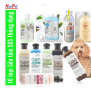 Sữa Tắm SOS cho chó mèo (4 loại) dùng làm dầu tắm cho chó hoặc sữa tắm cho mèo