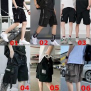 Quần Short Kaki Nam Nữ Túi Hộp Unisex Chất Dày Dặn Không Xù