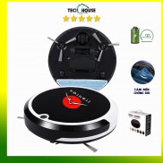 Robot hút bụi lau nhà Nhật Jishida 501 Cảm biến chống rơi Chổi giữa Pin trâu
