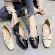 Giày cao gót đế vuông thời trang dành cho nữ