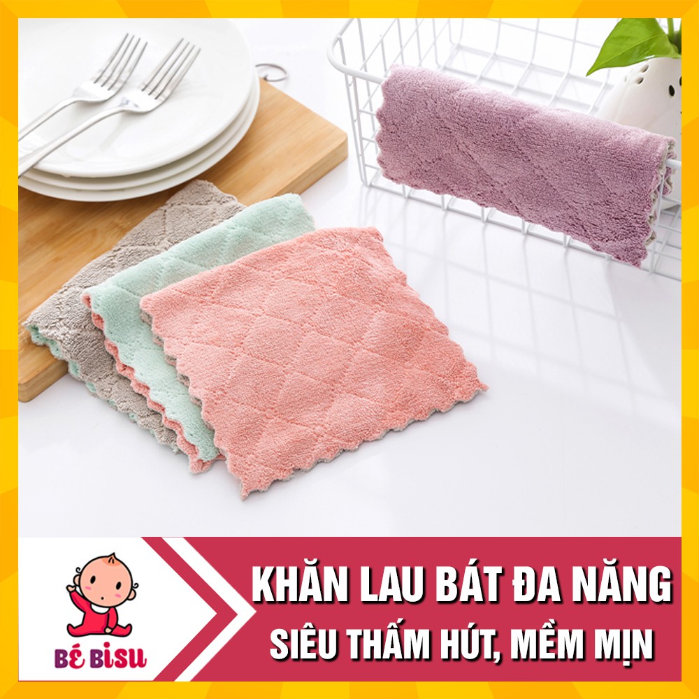 Combo 10 Khăn lau bát đĩa nhà bếp đa năng