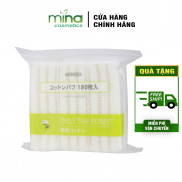 Bông Tẩy Trang Miniso Nhật Bản 180 Miếng