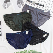 Quần lót nam tam giác cạp nhỏ thông hơi ,vải thun lạnh co giãn 4 chiều MJ02