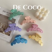 Kẹp tóc Hạnh nhân, kẹp càng cua hot trend Hàn Quốc decoco.accessories