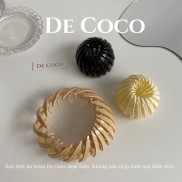 Búi tóc nụ hoa, chun buộc tóc hình nấm De Coco