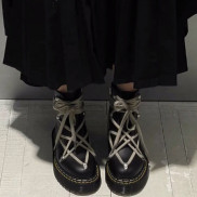 (FREESHIP - ẢNH THẬT) GIÀY BOOTS LISA BLACPINK - BOOT NỮ CỔ THẤP ĐẸP 2021 GANG GANG GANG