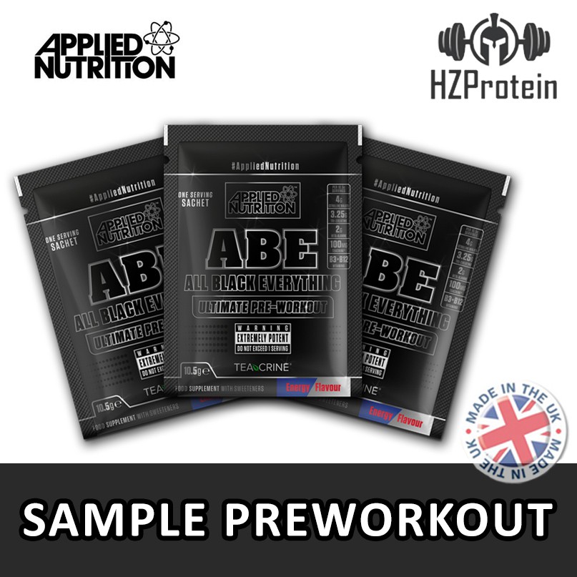 GÓI DÙNG THỬ ABE PREWORKOUT (1 LẦN DÙNG) - TĂNG SỨC MẠNH VỚI TEACRINE
