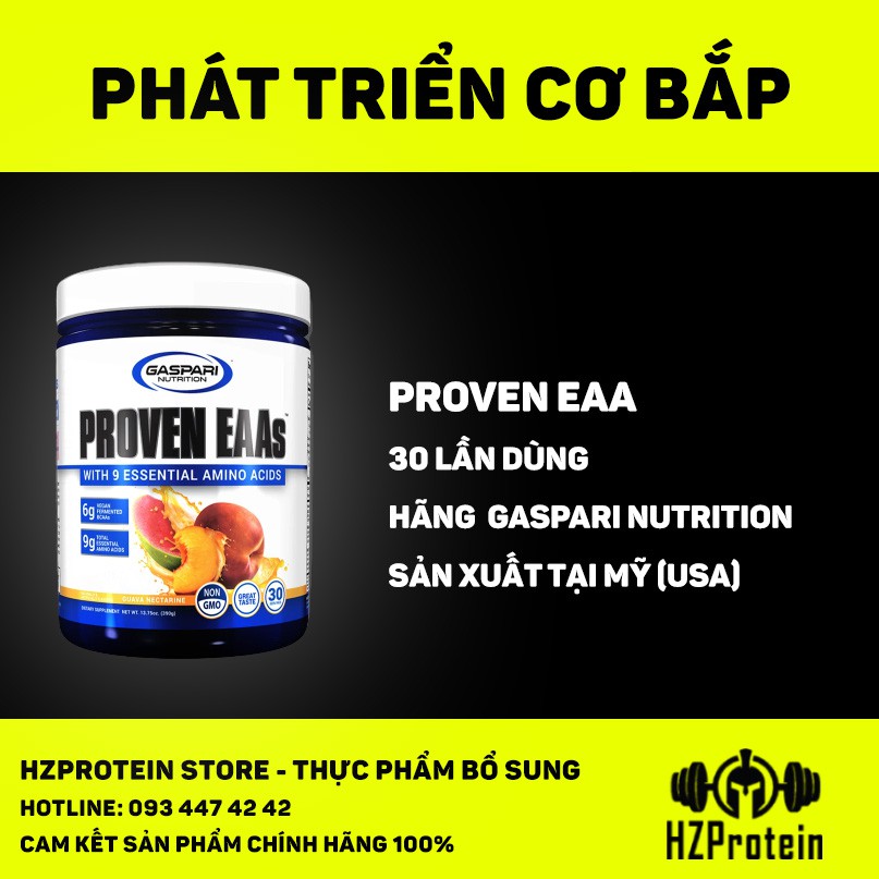 PROVEN EAA - PHỤC HỒI, PHÁT TRIỂN CƠ BẮP (30 LẦN DÙNG)