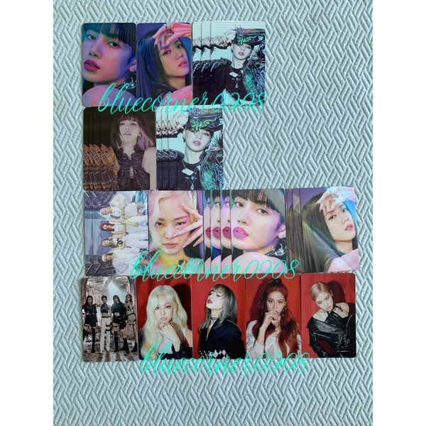 (sẵn) ảnh chính hãng blackpink pre order the album