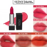 Son lì thiên nhiên không chì Seimy - Nature Lipstick sử dụng được cho bà bầu - son thỏi dưỡng môi