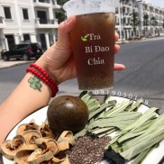 Trà bí đao hạt chia giảm cân (bí đao phấn trắng handmade nhà làm)