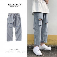 Quần jeans baggy suông rộng - quần bò ống rộng nam nữ KÈM ẢNH HÀNG THẬT- Q4-  Phong cach Hàn quốc Hottrend2022