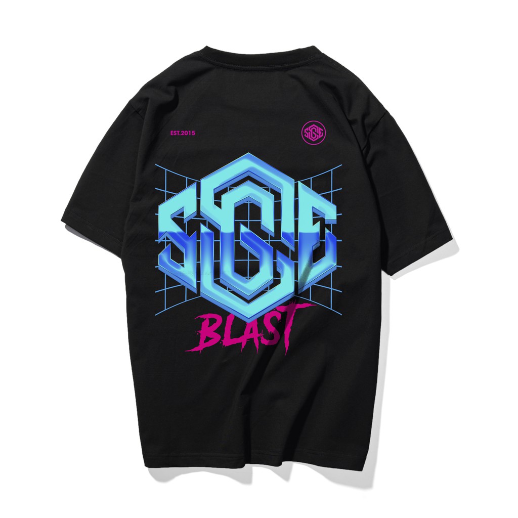 Áo phông tay lỡ Blast SAIGONESE streetwear unisex nam nữ