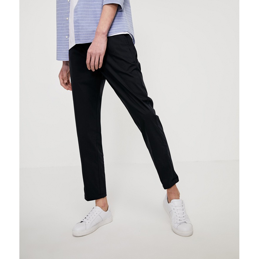 Quần baggy tây âu SGES unisex đen xám 2 màu