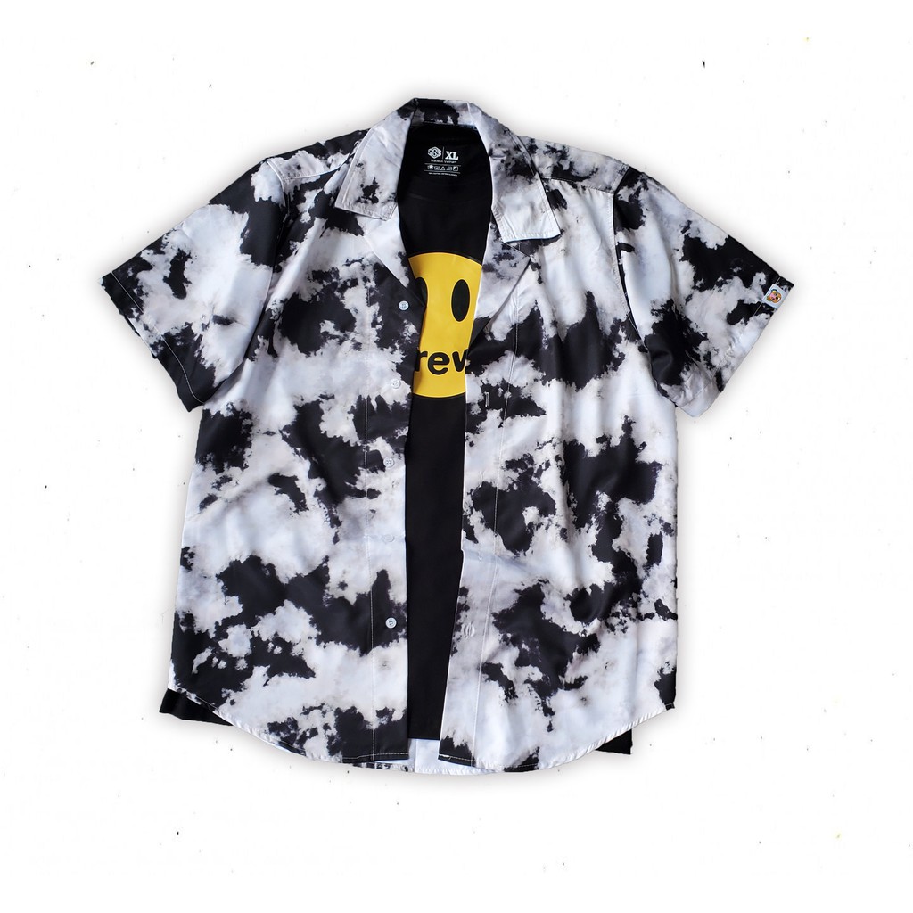 Áo Thun Dáng Rộng Mặt Cười SGES Phông Unisex Cotton Form Tay Lỡ Streetwear Nam Nữ