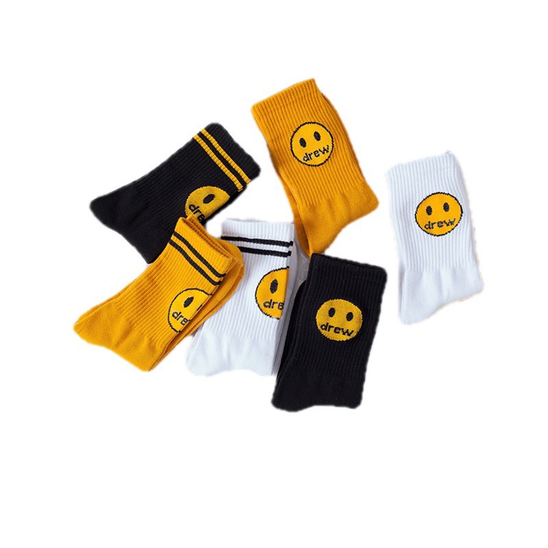 Vớ Họa Tiết Mặt Cười SGES Unisex