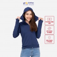 Áo chống nắng nữ YODY cản tia UV thoáng mát mềm mại ACN4002
