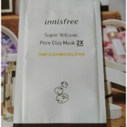 mặt nạ đất sét hút dầu mụn se khít lỗ chân lông Innisfree Mask Sample