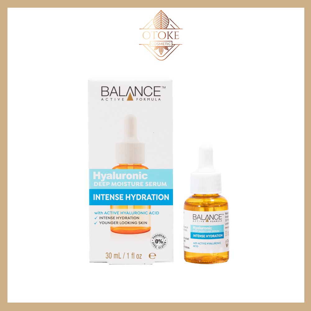Serum Cấp Nước Dưỡng Ẩm Vượt Trội Balance Active Formula Hyaluronic Deep Moisture Serum
