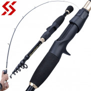 Cần Câu Cá Sougayilang Bằng Sợi Carbon Siêu Nhẹ Dài 1.8-2.4m