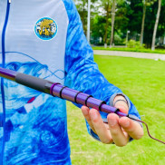 Cần câu tay Câu Đài SaKuRa Tím | Cần câu cá họa tiết Hoa Đào - Vũ Môn Fishing