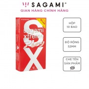 Bao cao su Sagami Feel Long - gai nhỏ - hộp 10 chiếc
