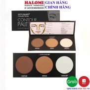 Phấn Tạo Khối City Color 3 ô Contour Effects 100g Chính Hãng US HALOMI