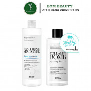 Nước hoa hồng Toner Badskin Hyaluronic Spa Toner & Collegen Bomb Ampoule