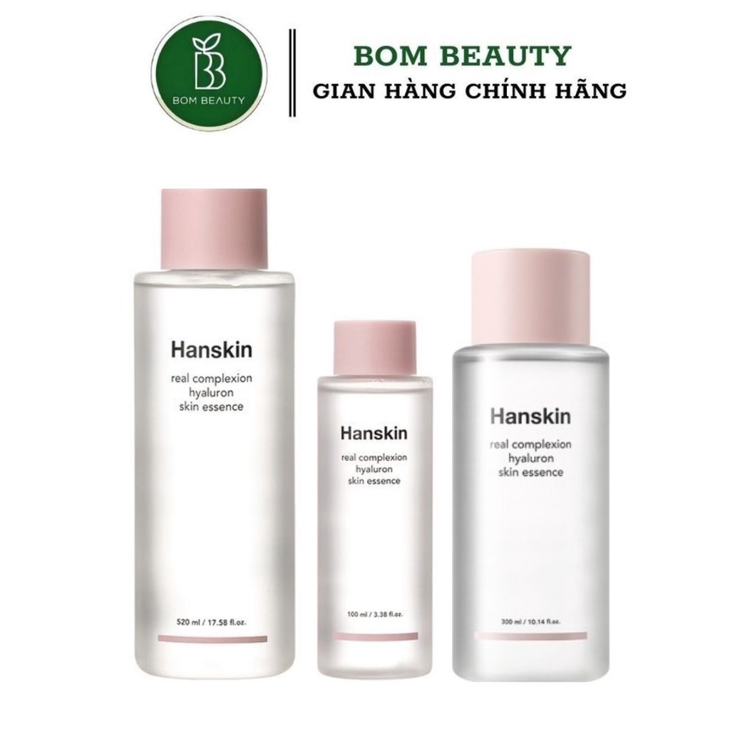 Nước hoa hồng cấp ẩm Hanskin Real Complexion Hyaluron Skin Essence Toner