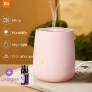 Máy khuếch tán mùi hương tạo ẩm Xiaomi HL mini yên tĩnh có đèn ngủ USB tiện lợi cho nhà ở/xe hơi/tập yoga 120ml