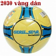 Bóng đá Gerustar Futsal 2030 (Vàng)( có tặng kèm kim bơm banh và lưới đựng banh)