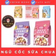 Ngũ cốc yến mạch trái cây sấy có viên sữa chua
