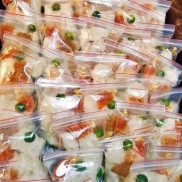 Bịch 5cái bánh tráng phơi sương tây ninh chính gốc kèm topping