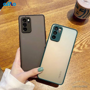 Ốp Điện Thoại Cứng Màu Nhám Có Khung Bảo Vệ Camera Chống Rơi Cho Oppo Reno 6z 6 Reno6 Z 5g Reno5F
