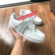 Giày Sneaker Air Force 1 màu trắng nam nữ,Giày AF1 trắng