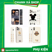 Ốp Lưng Iphone Mickey Tosat Good Luck  Cạnh Vuông In Hình Viền 6/6plus/7/7plus/8/8plus/X/Xsmax/11/12/max/plus/Promax