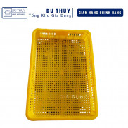 Sóng nhựa hở - rổ nhựa hở 1 tấc (61x42x10 cm) chất liệu nhựa bền cao cấp, cứng cáp
