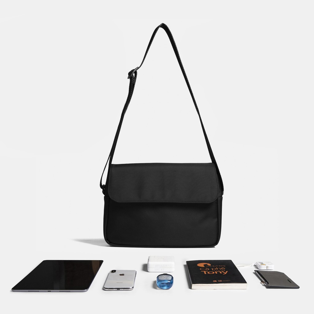 Túi Đeo Chéo Mini Tiện Lợi RUSH BAG Nhỏ Gọn Vải Canvas Cao Cấp Chống Thấm Nước Unisex Nam Nữ DOLANTO