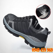 Giày Bảo Hộ Lao Động Nam Thể Thao - Chống Đinh Chống Cắt - Chống Tĩnh Điện - Tặng Kèm Tất Chân
