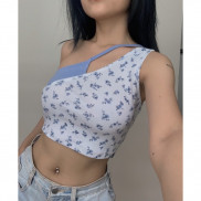 SP000915 Áo Yov Chéo Cổ ( Yov Top Blue )