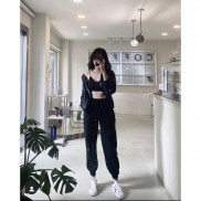 SP000965 Quần Jogger Black