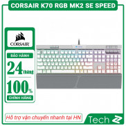 Bàn phím cơ Corsair K70 RGB MK2 SE Speed Switch