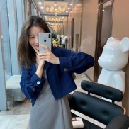 Áo Khoác Nữ Dáng Rộng Phong Cách Hàn Quốc Thời Trang Mùa Thu