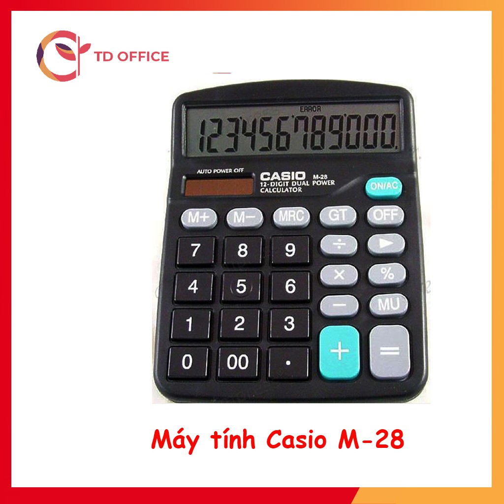 Máy Tính Cầm Tay Màn Hinh 12 Số Model M28/ M837