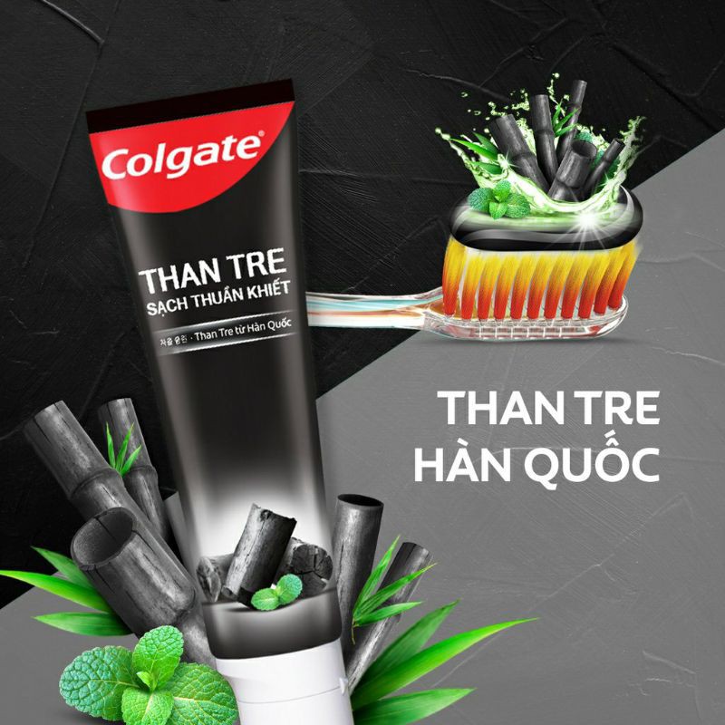 Kem đánh răng Colgate Than tre 180g Pure Clean