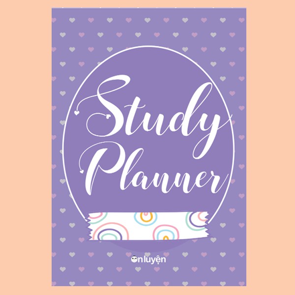  Sổ tay cute kế hoạch học tập Study planner giao mẫu ngẫu nhiên