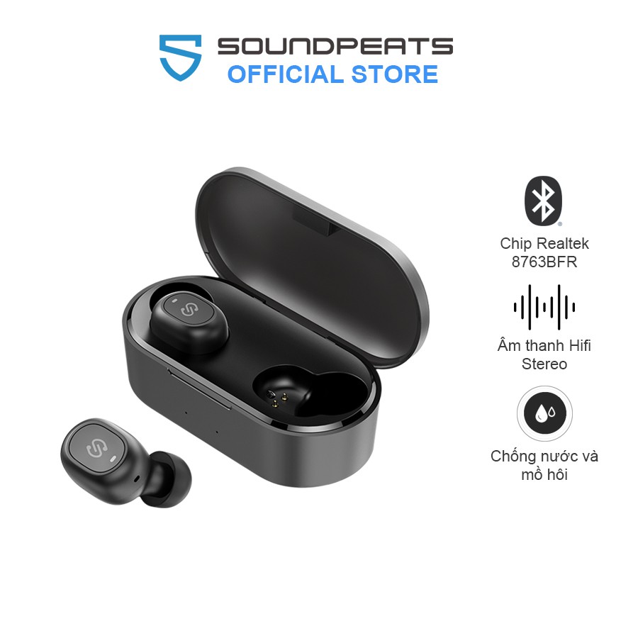 Tai Nghe True Wireless Earbuds SoundPEATS TrueFree+ Bluetooth V5.0